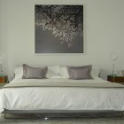 architectural bedrooms - minimalist neutral bedroom by Andy Goldsborough via Atticmag