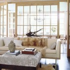 interior window walls - with french doors - Madeline Stuart via Atticmag