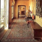 Persian tile rug - at The Adamson House in Malibu California - via Atticmag