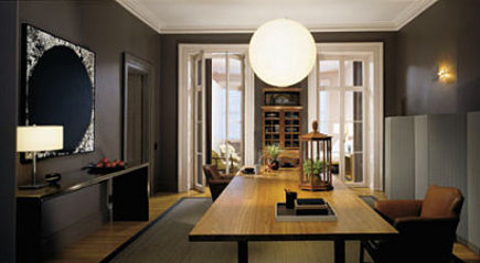 dec-room-diningroom-thadhayes8-435 gray dining room by Thad Hayes - via Atticmag
