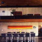 contemporary two-story dining room by Tim Clark - via Atticmag