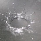 why kitchen faucets splash - water splashing in a sink - via Atticmag