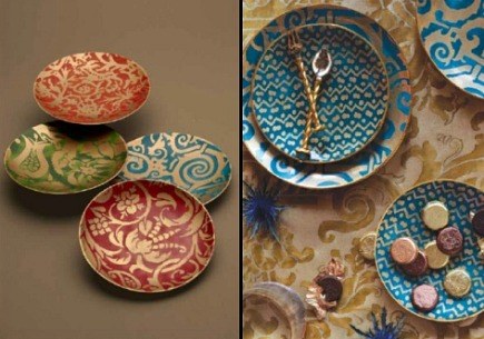 dec-shop-fortuny1-435 Fortuny decor - luxury Fortuny plates and bowls from L'Objet by Elad Yifrach - AD via Atticmag