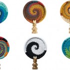 zulu wire art - Zulu telephone wire lamp finials from Hillary Thomas Design via Atticmag