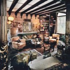 living room from Venetian Interiors - Rizzoli Books via Atticmag