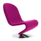 accent colors - System 1-2-3 chair in shocking pink by Verner Panton via Atticmag