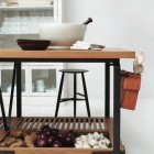 handcrafted kitchen work table by March SF via Atticmag