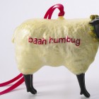 museum store christmas gifts - Baah Humbug Sheep Ornament - Art Institute of Chicago via Atticmag
