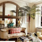 living room decorating ideas - living room with bathtub sofa and oversize by D'Erlanger and Sloan - House&Garden via Atticmag