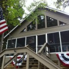lake side entrance of Maine camp - Atticmag