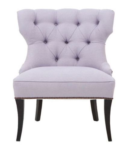 slipper chairs - Harlow tufted scoop-back slipper chair – Windsor Smith via Atticmag