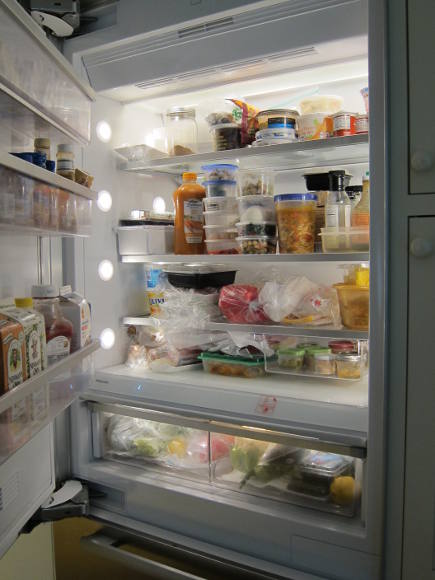 built in refrigerator - interior of Miele KF 1911 refrigerator - attimcag